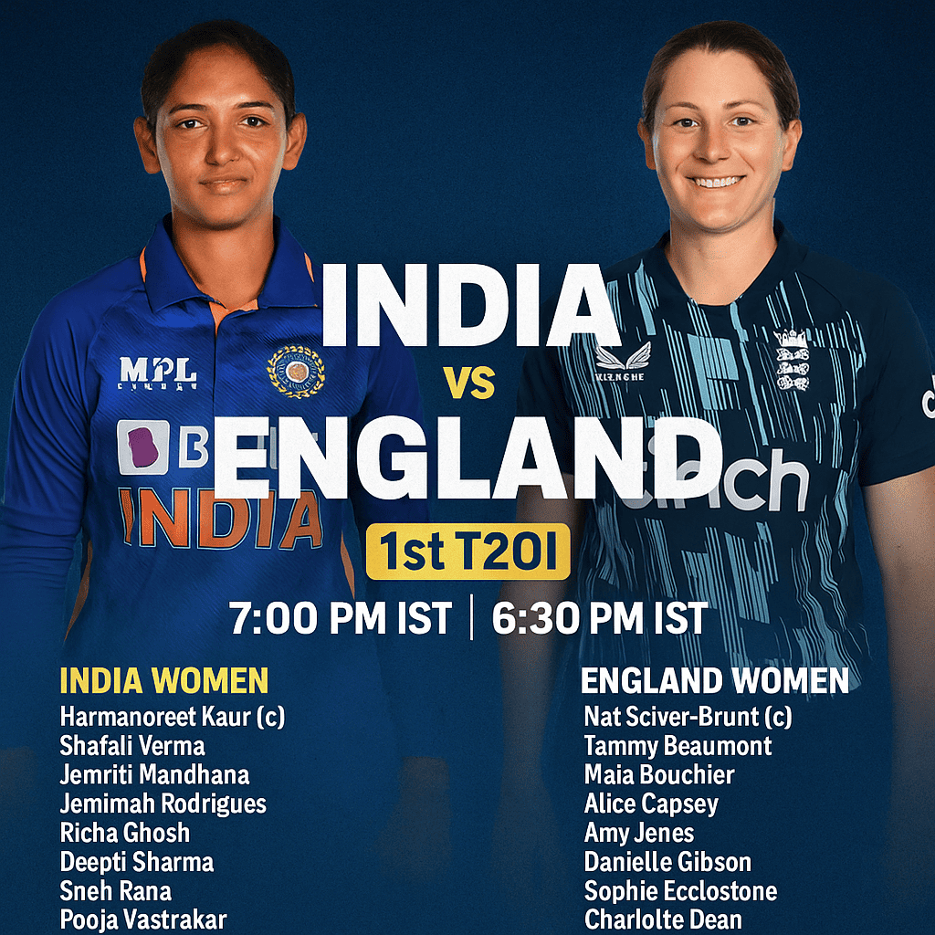 India vs England Women’s Cricket