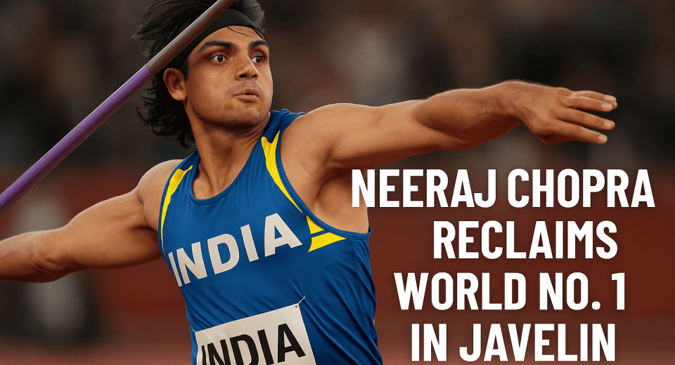 Neeraj Chopra Reclaims World No. 1 in Javelin