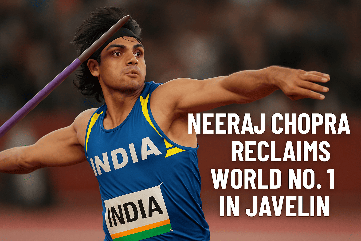 Neeraj Chopra Reclaims World No. 1 in Javelin