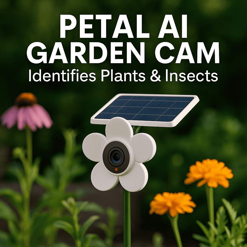 Petal AI Garden Cam Revolutionizing Nature Observation with Smart Tech