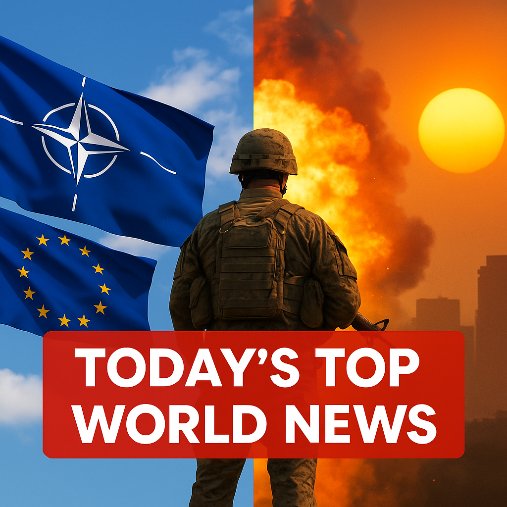NATO Summit, Middle East Ceasefire & Climate Heatwave