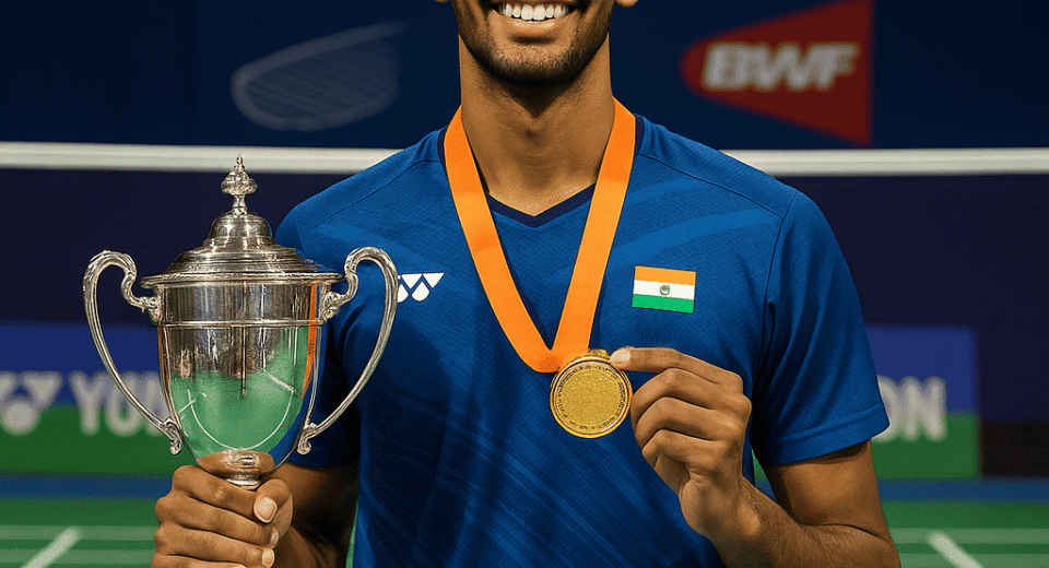 India’s 6′4″ Badminton Phenom Wins US Open