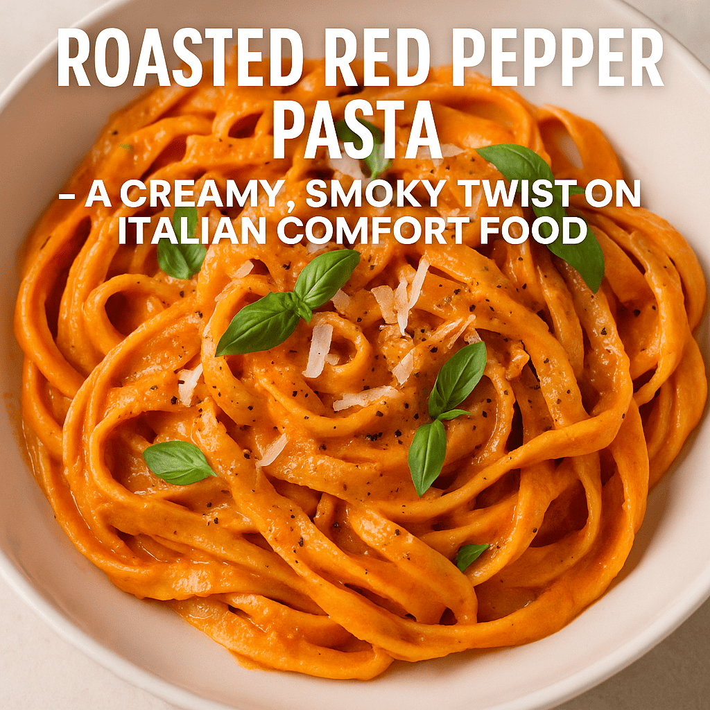 Easy Roasted Red Pepper Pasta Recipe
